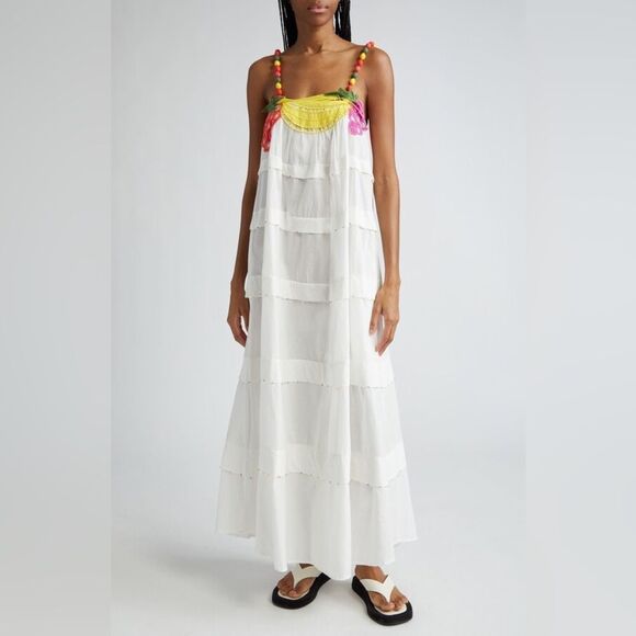 Farm Rio Fruits Richilieu Sleeveless
Midi Dress / size M - Picture 5 of 10